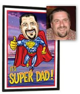 Ideal Fathers Day Gift - Caricature Painting