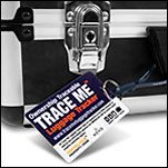 Bar Coded Luggage Tag Ideal For Airline Travel
